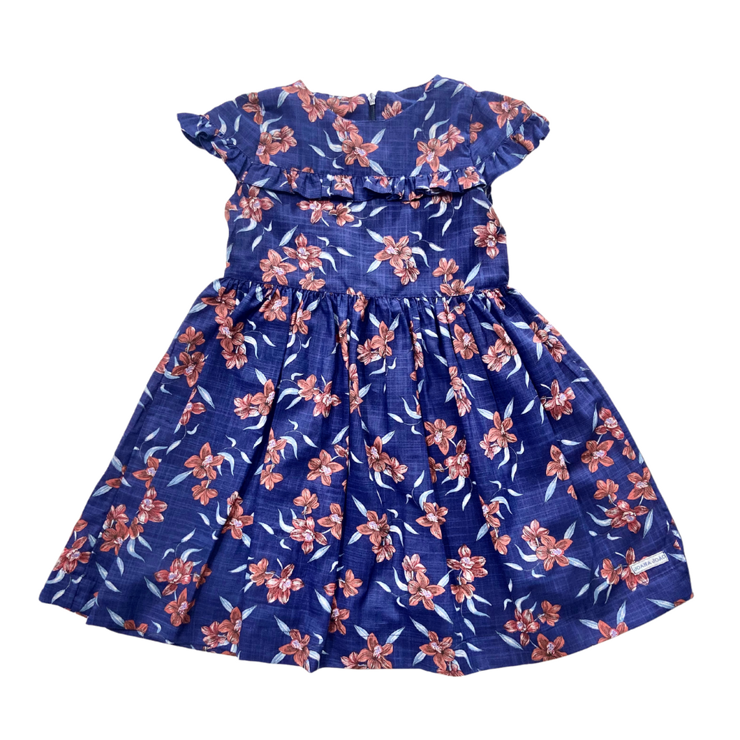 Vestido Floral Azul