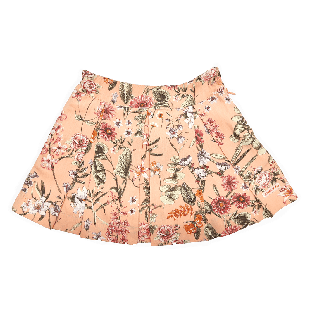 Saia Floral Salmão-1053739