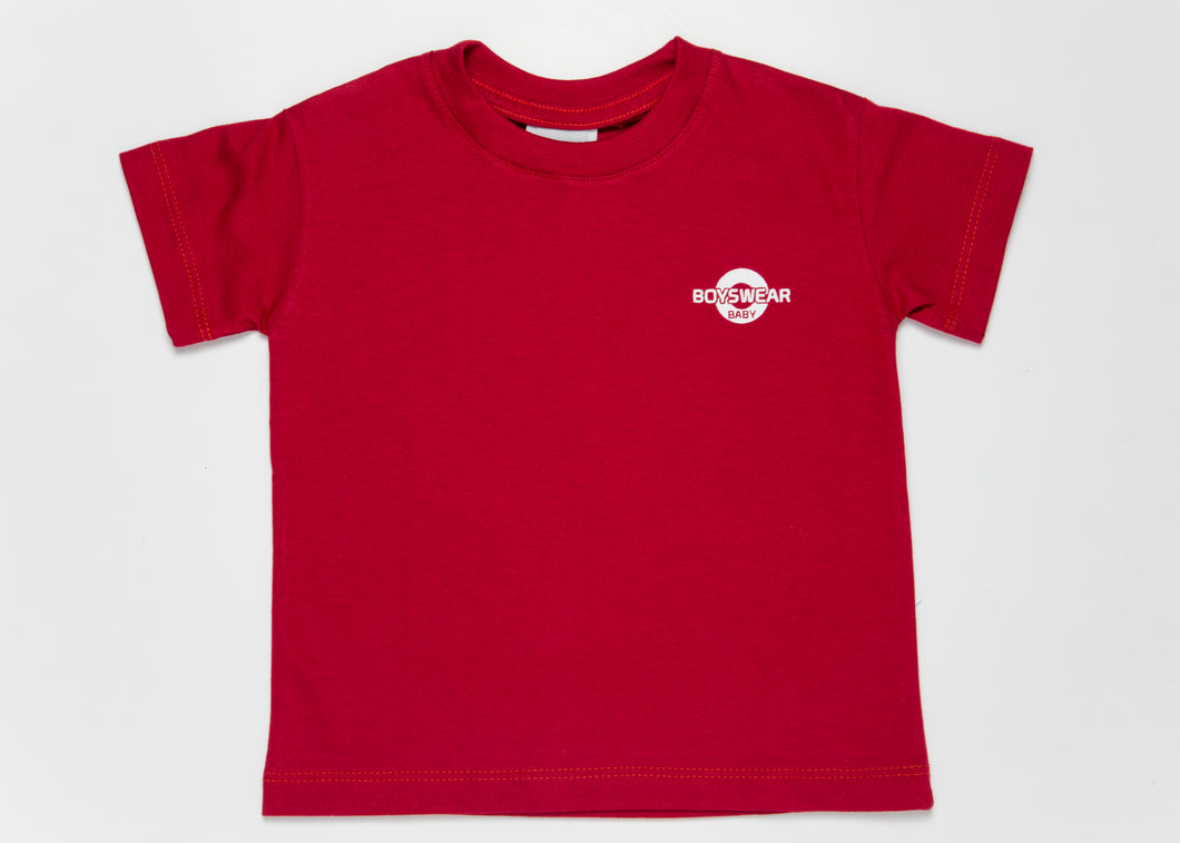 Camiseta Boyswear Vermelho