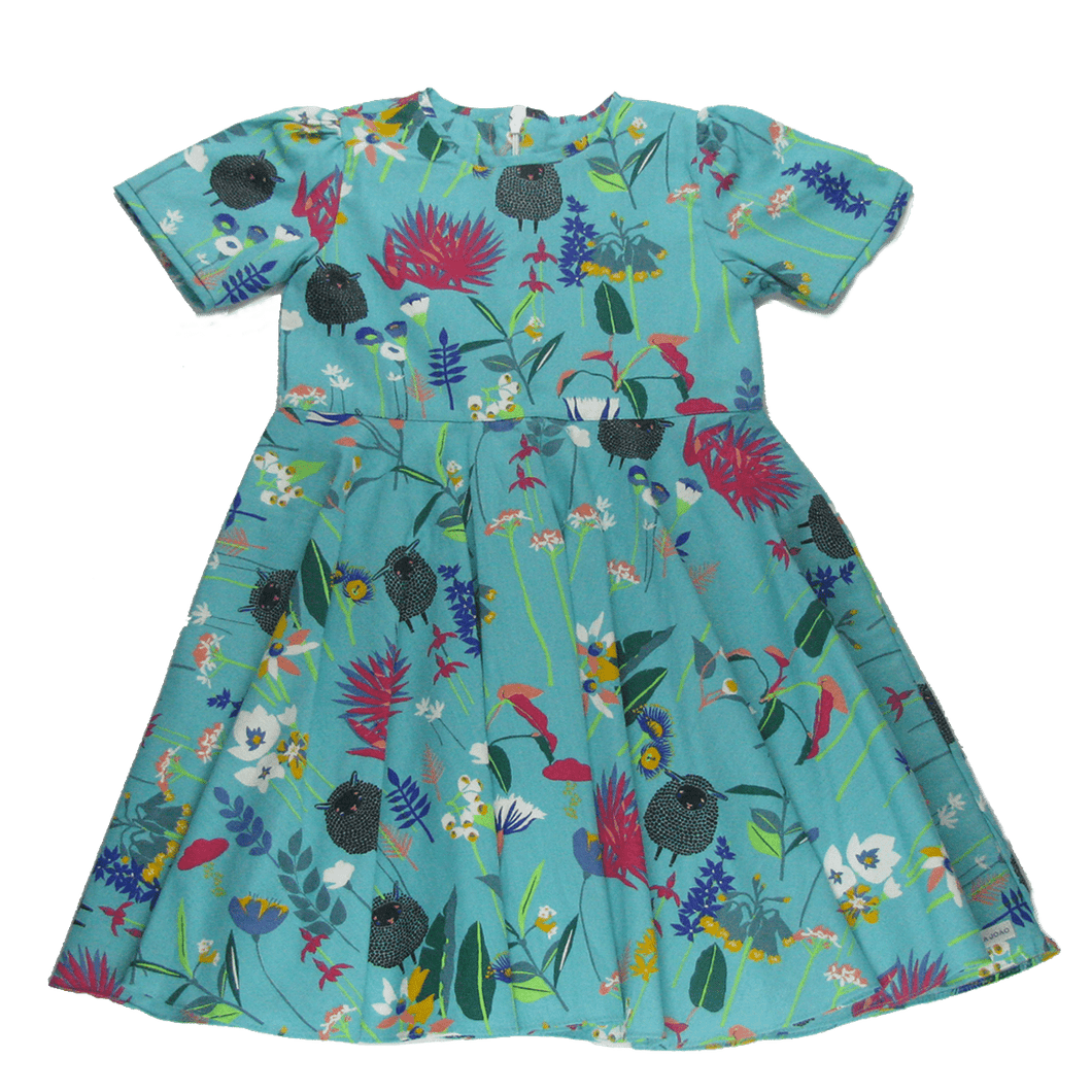 Vestido Ovelha Azul Estampado-1053949