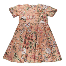 Carregar imagem no visualizador da galeria, Vestido Floral Salmão Estampado-1053821
